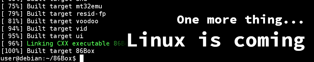 One more thing: Linux is coming